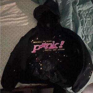 Black Graphic Hoodie